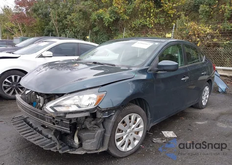2017 Nissan Sentra Sv from USA, damaged, VIN 3N1AB7AP5HY263043